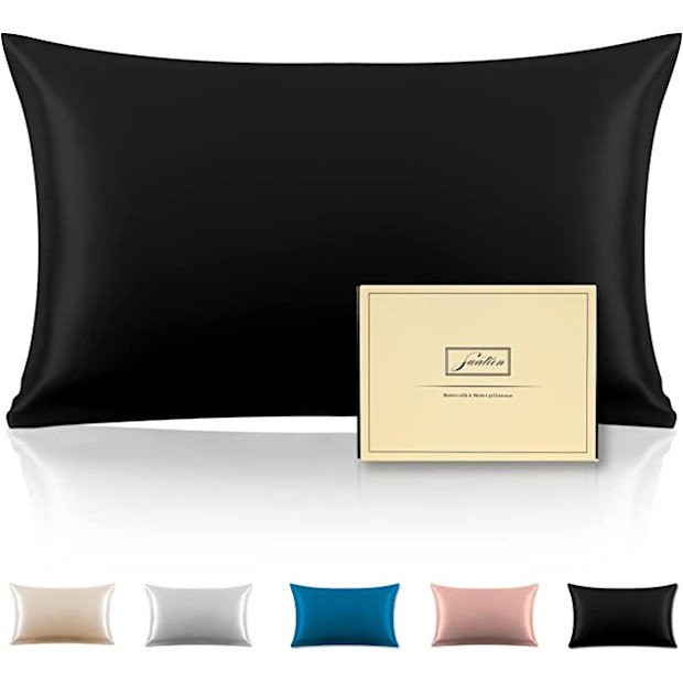 Suatien Silk Pillowcase for Hair and Skin.