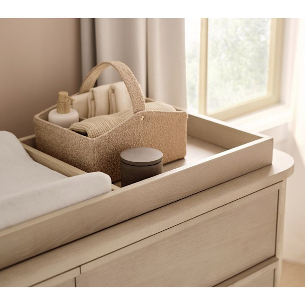Pottery Barn Kids Boucle Nursery Storage.