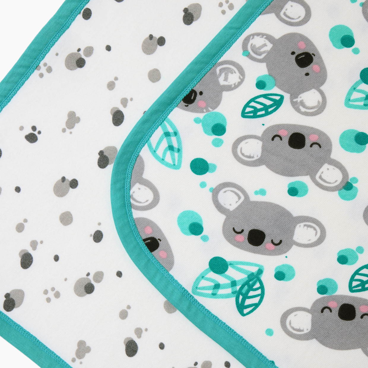 Small Story Organic Towels (2 Pack) - Koala Snuggles, 0-24.