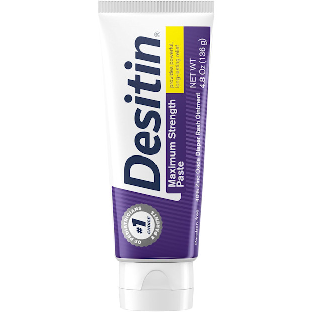 Desitin Maximum Strength Baby Diaper Rash Cream, 40% Zinc Oxide