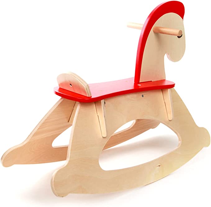 Hape Rock and Ride Wooden Rocking Horse.