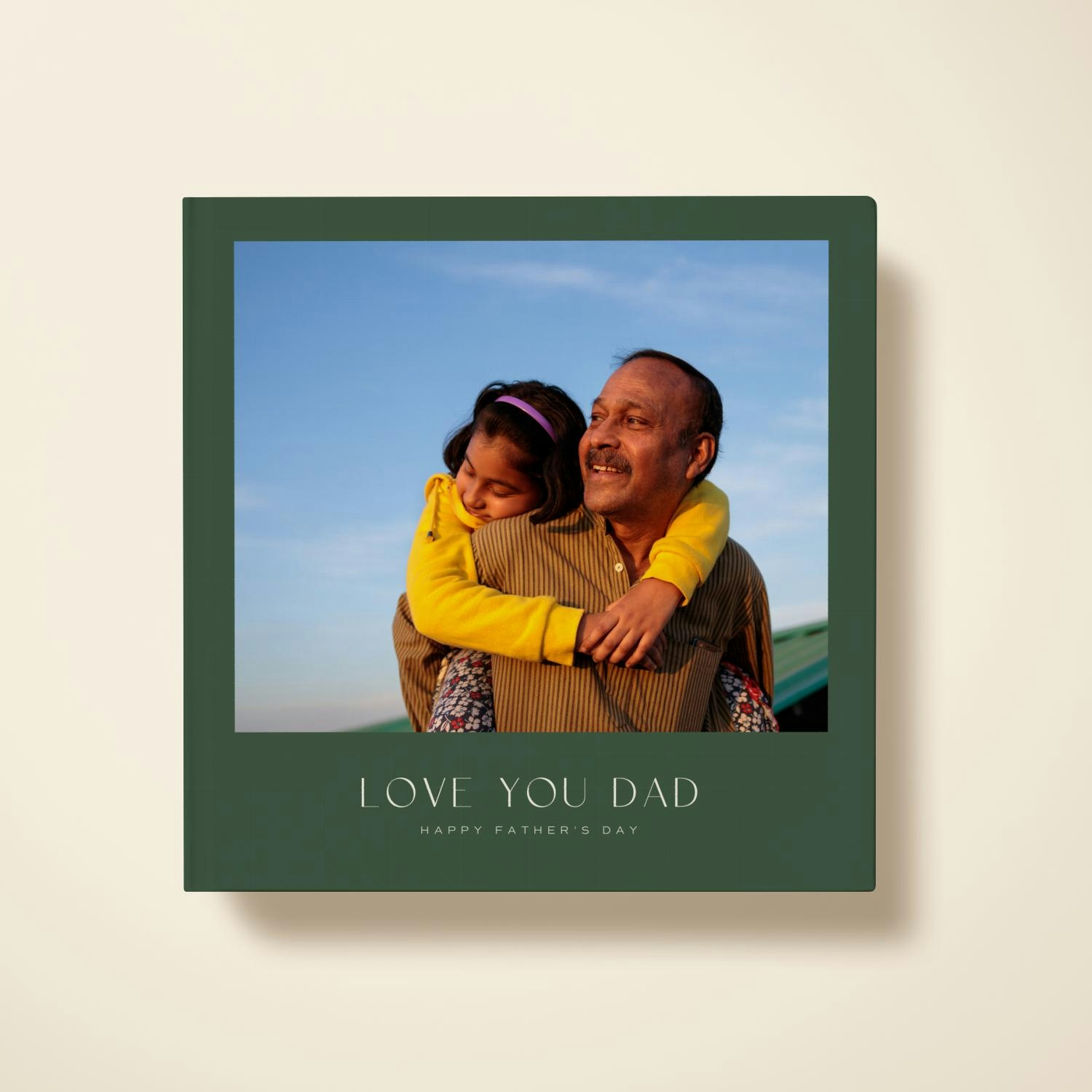 Love You Dad Hardcover Photobook.