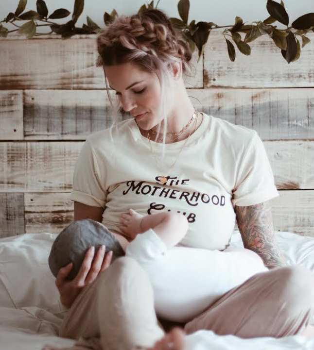 The Motherhood Club T-Shirt  - $24.00.
