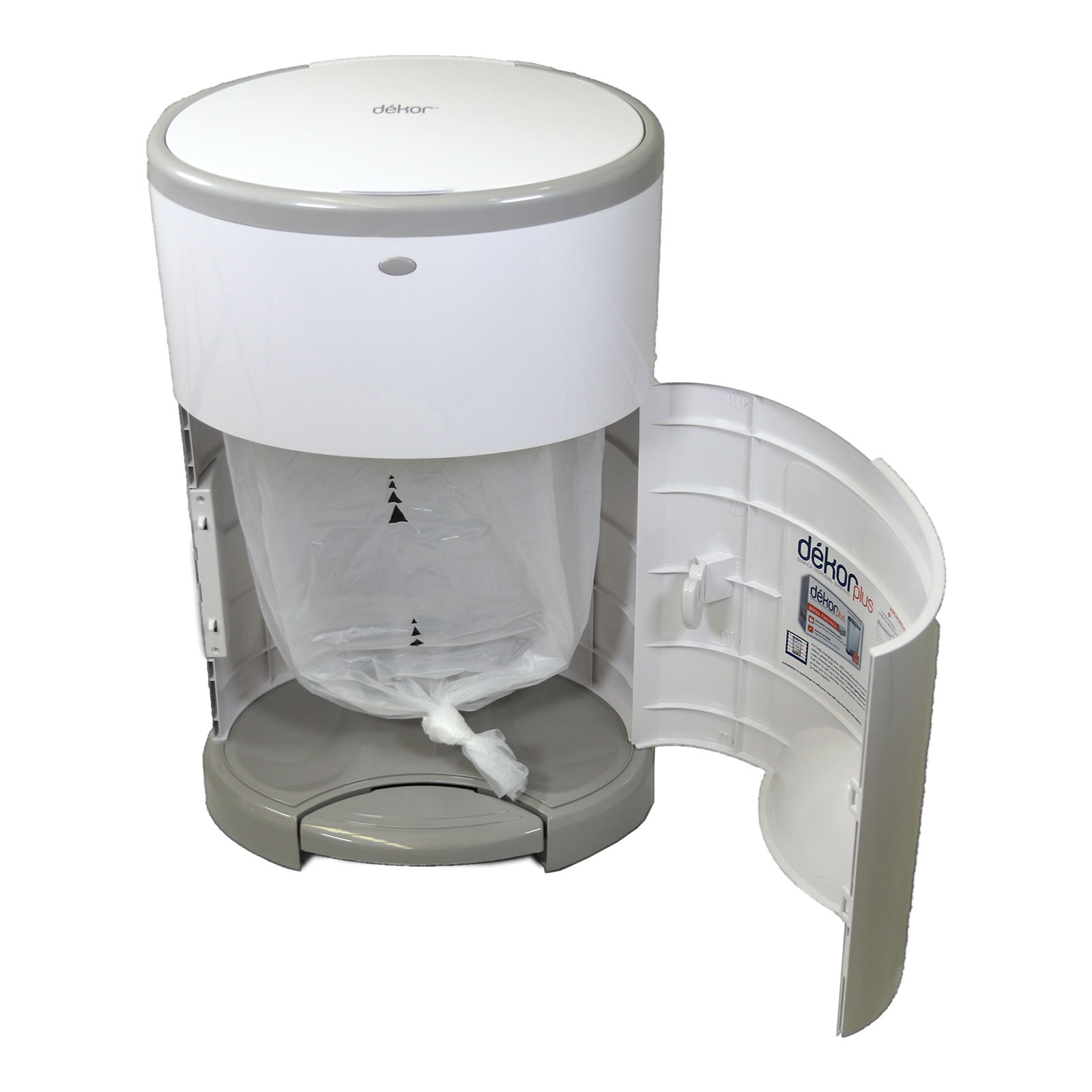 dekor Plus Diaper Pail White Babylist Shop