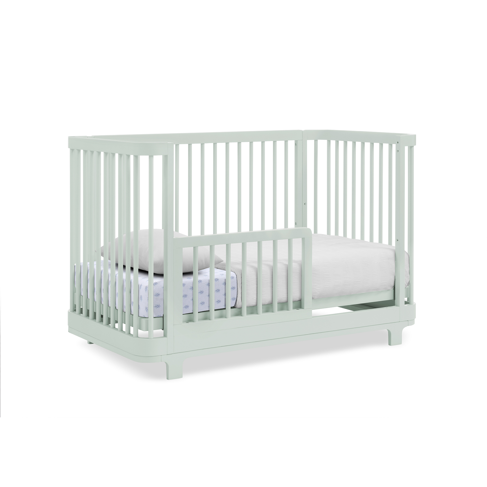 Delta Children Nest 4-in-1 Convertible Crib - Light Sage.