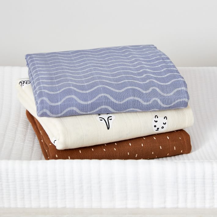 Sarah Sherman Samuel Forest Swaddle Set - $50.00.