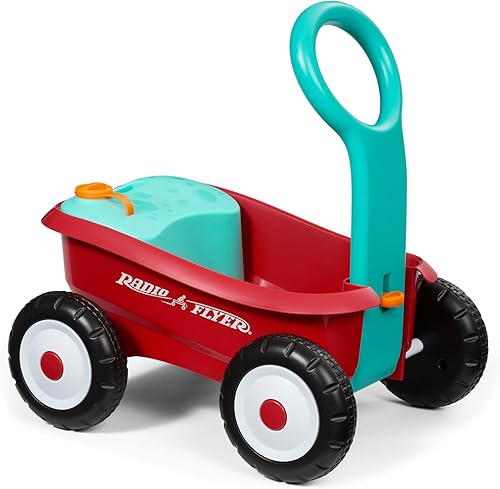 Radio Flyer Bubble Buddy Walker Wagon.