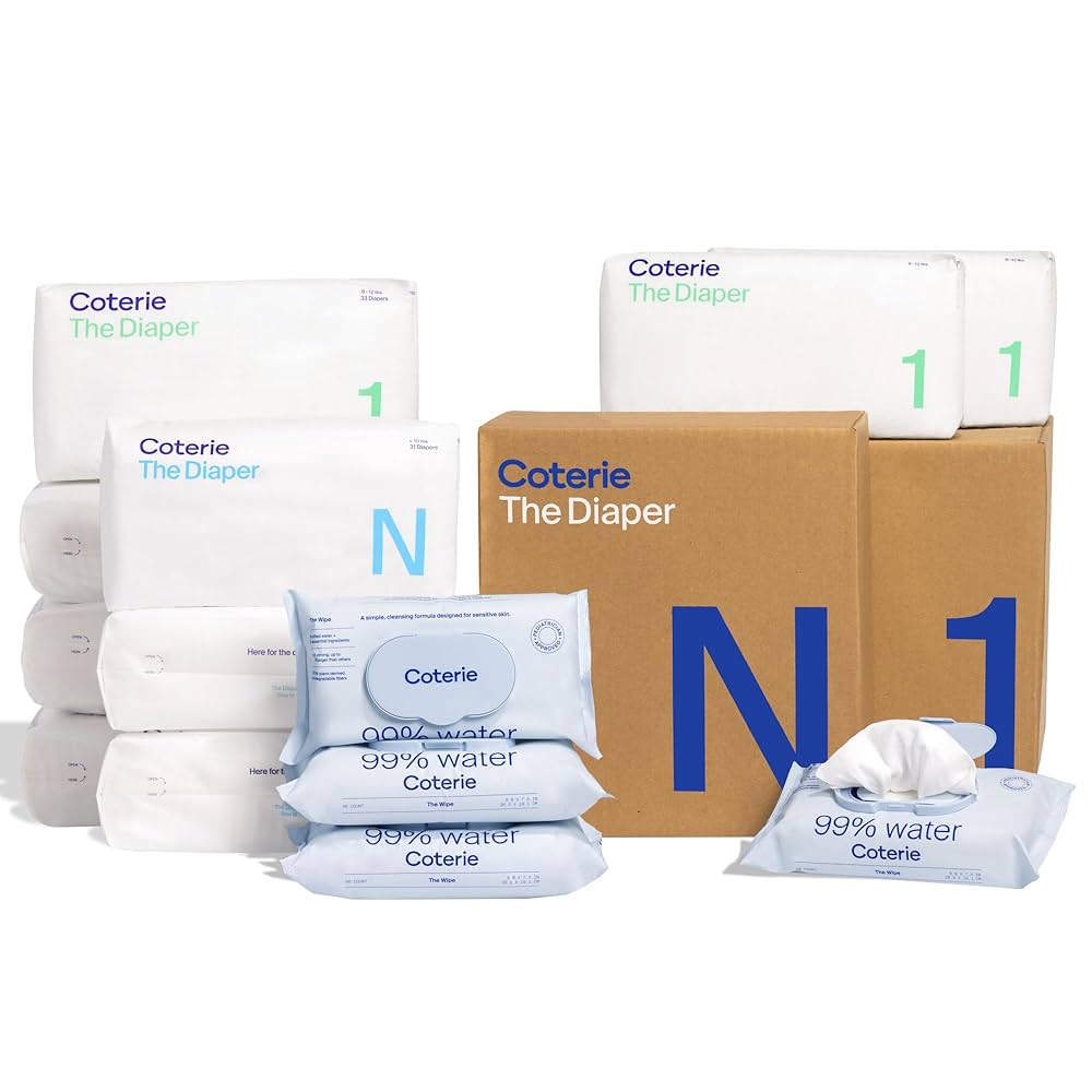 Coterie Diaper Subscription.