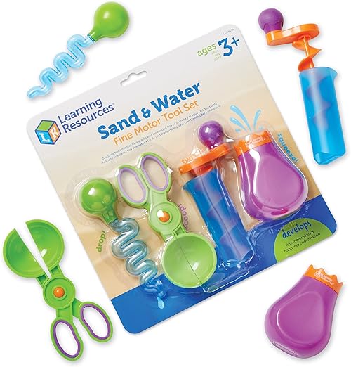 Learning Resources Sand & Water Fine Motor Set.