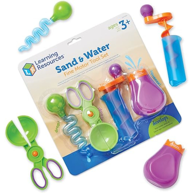 Learning Resources Sand & Water Fine Motor Set.