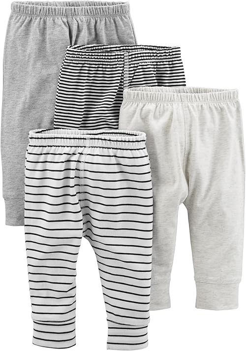 Simple Joys by Carter's 4-Pack Neutral Pant.
