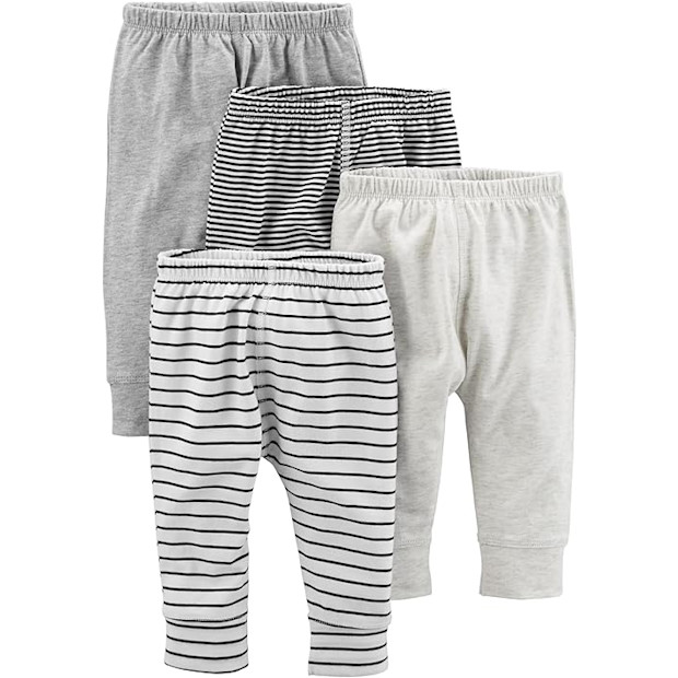 Simple Joys by Carter's 4-Pack Neutral Pant.