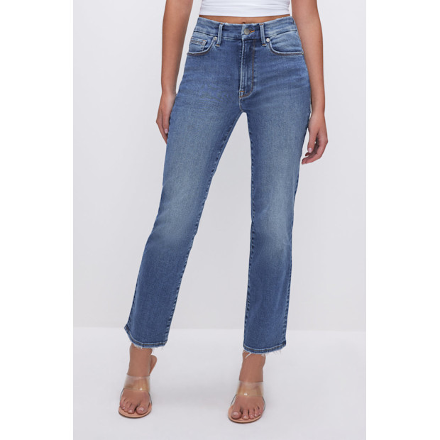 Good American Straight Jeans - $159.00.