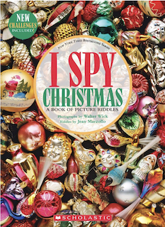 Cartwheel Books I Spy Christmas: A Book of Picture Riddles.