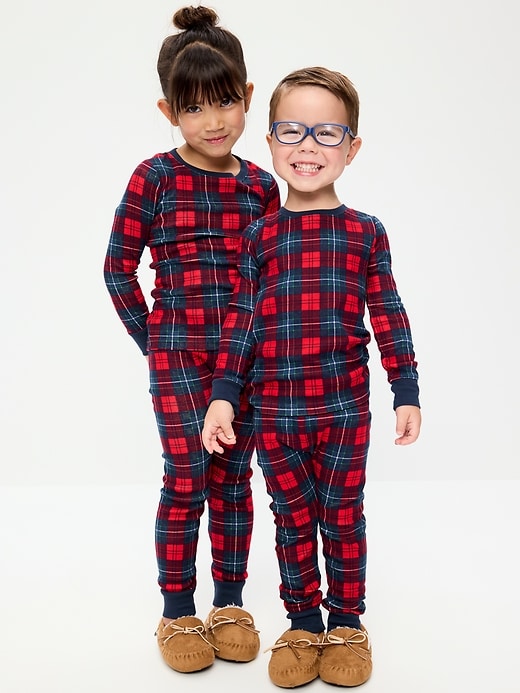 Old Navy Printed Snug-Fit Pajama Set.