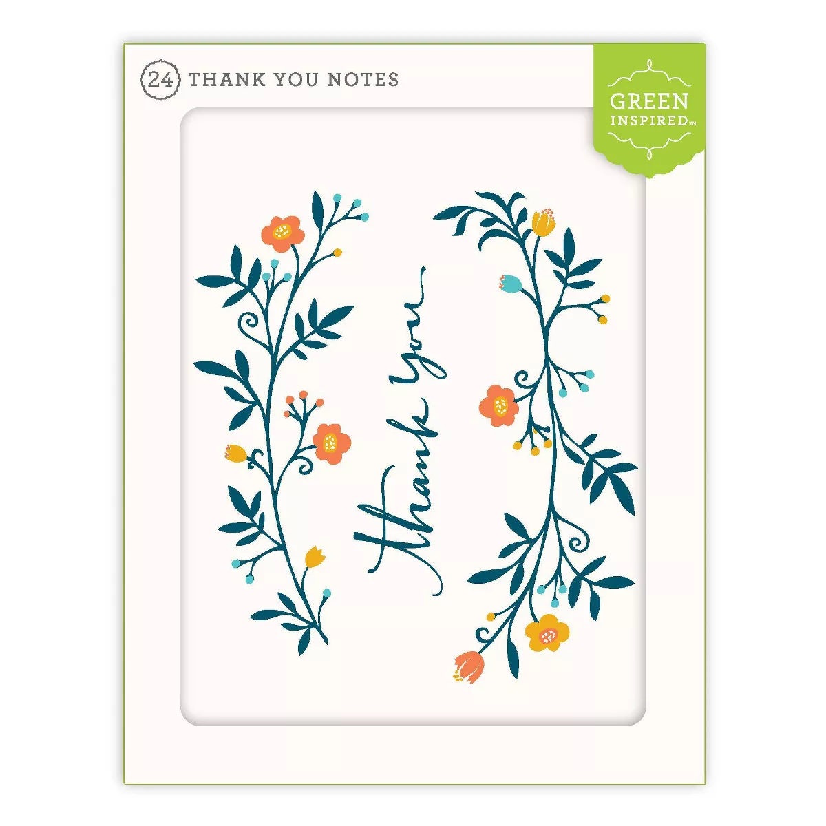 Boughs Thank You Cards.