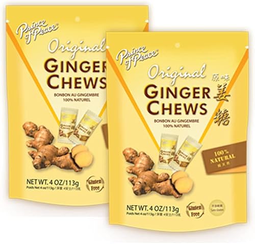 Prince of Peace  Original Ginger Chews, 2 Pack.