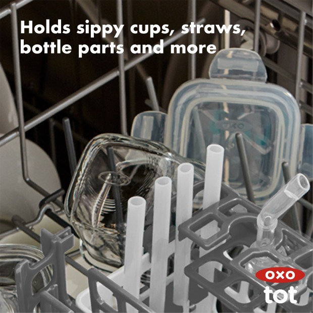 OXO Tot Dishwasher Basket - Grey.