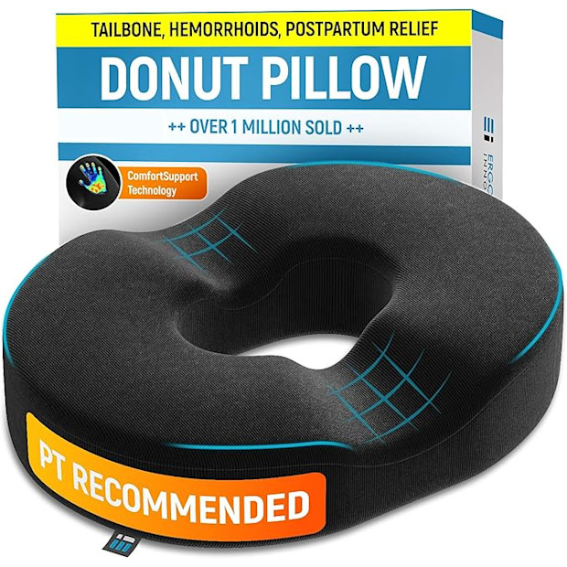 Ergonomic Innovations Donut Pillow.