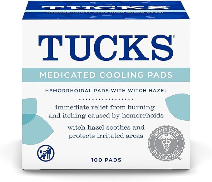 TUCKS  Medicated Cooling Pads.