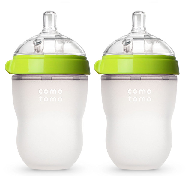 comotomo Baby Bottle, 2-pack.