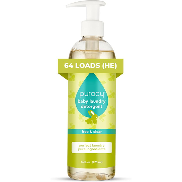 Puracy Liquid Baby Laundry Detergent.