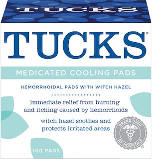 Tucks Medicated Cooling Pads - $7.68.