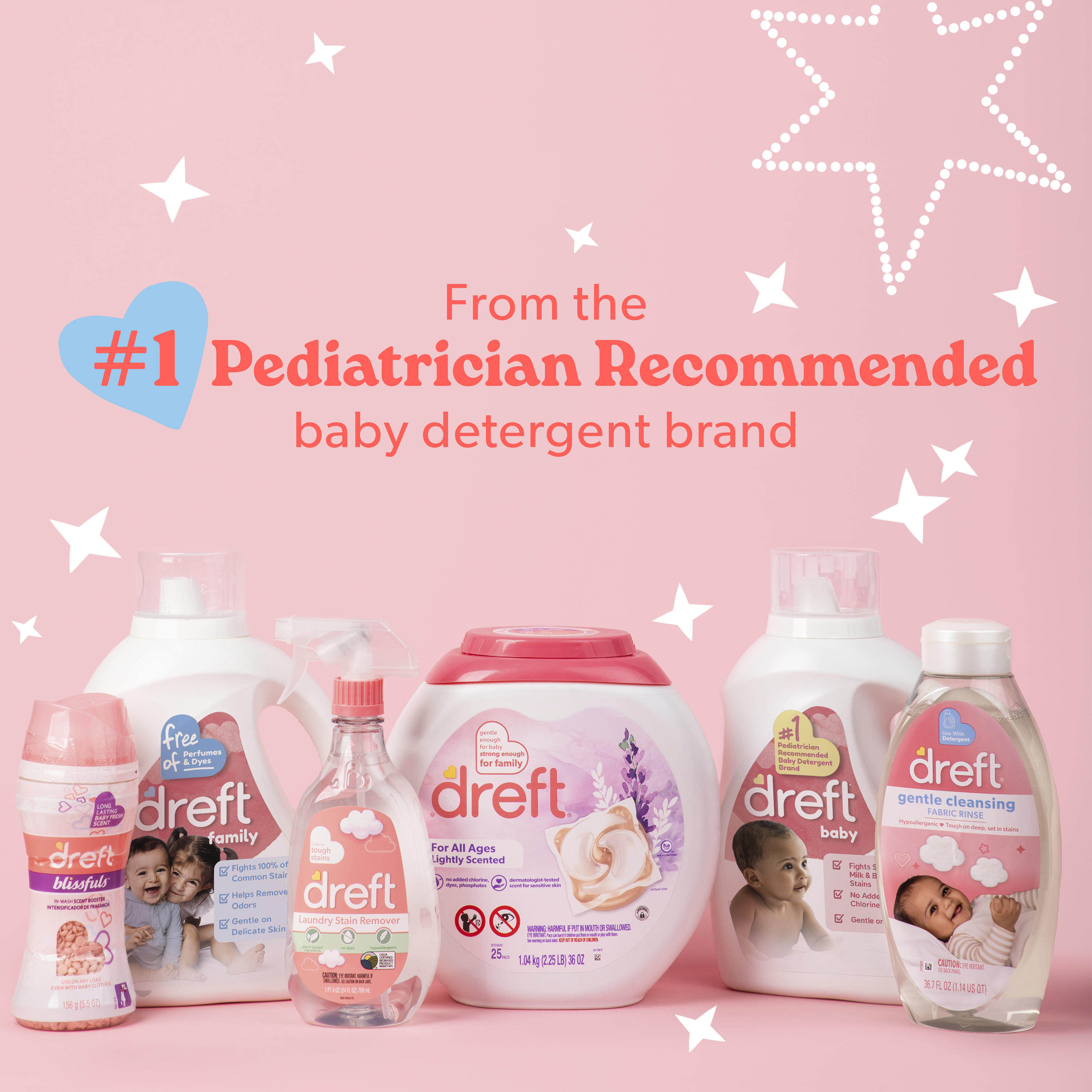 Dreft For-All-Ages Laundry Detergent - Baby.
