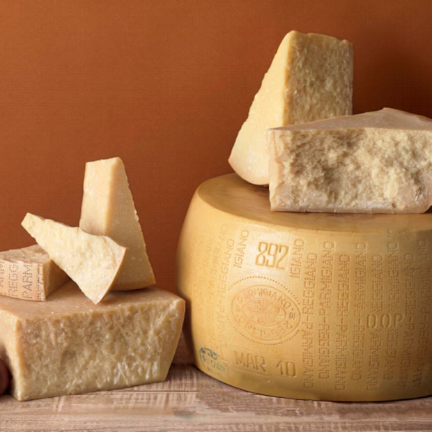 Zanetti Whole Wheel Parmigiano Reggiano.