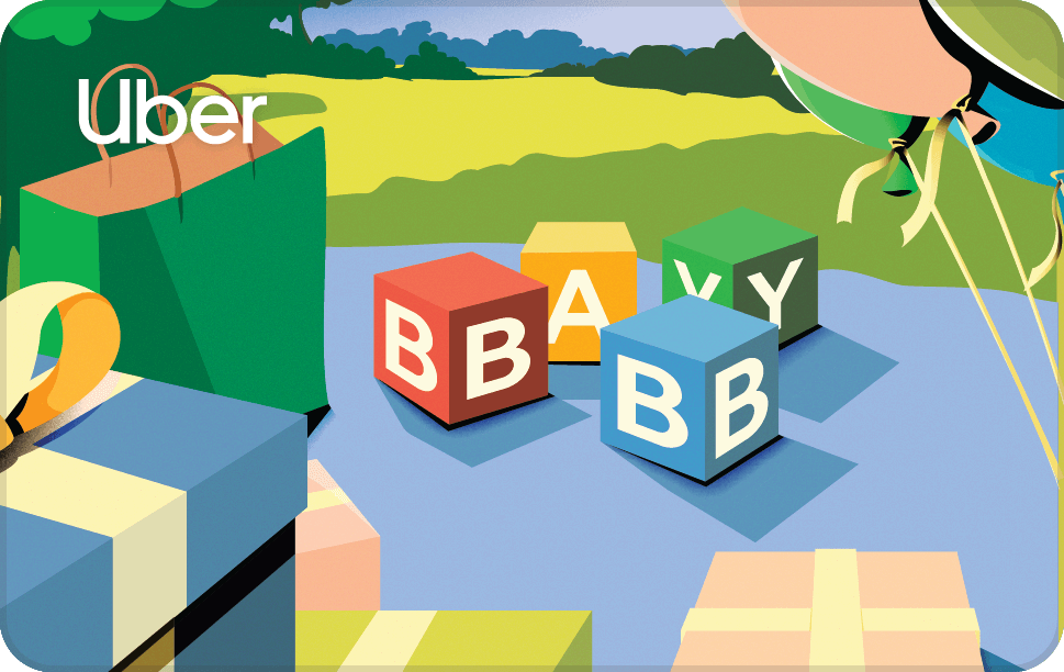 Uber Eats Gift Card.