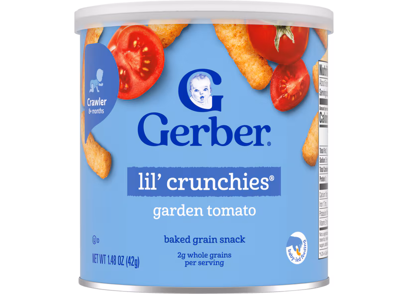 Gerber Lil’ Crunchies® Garden Tomato - $3.79.