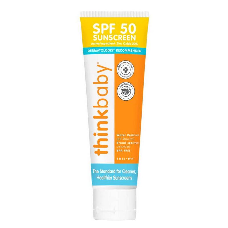 thinkbaby Mineral Baby Sunscreen, SPF 50.