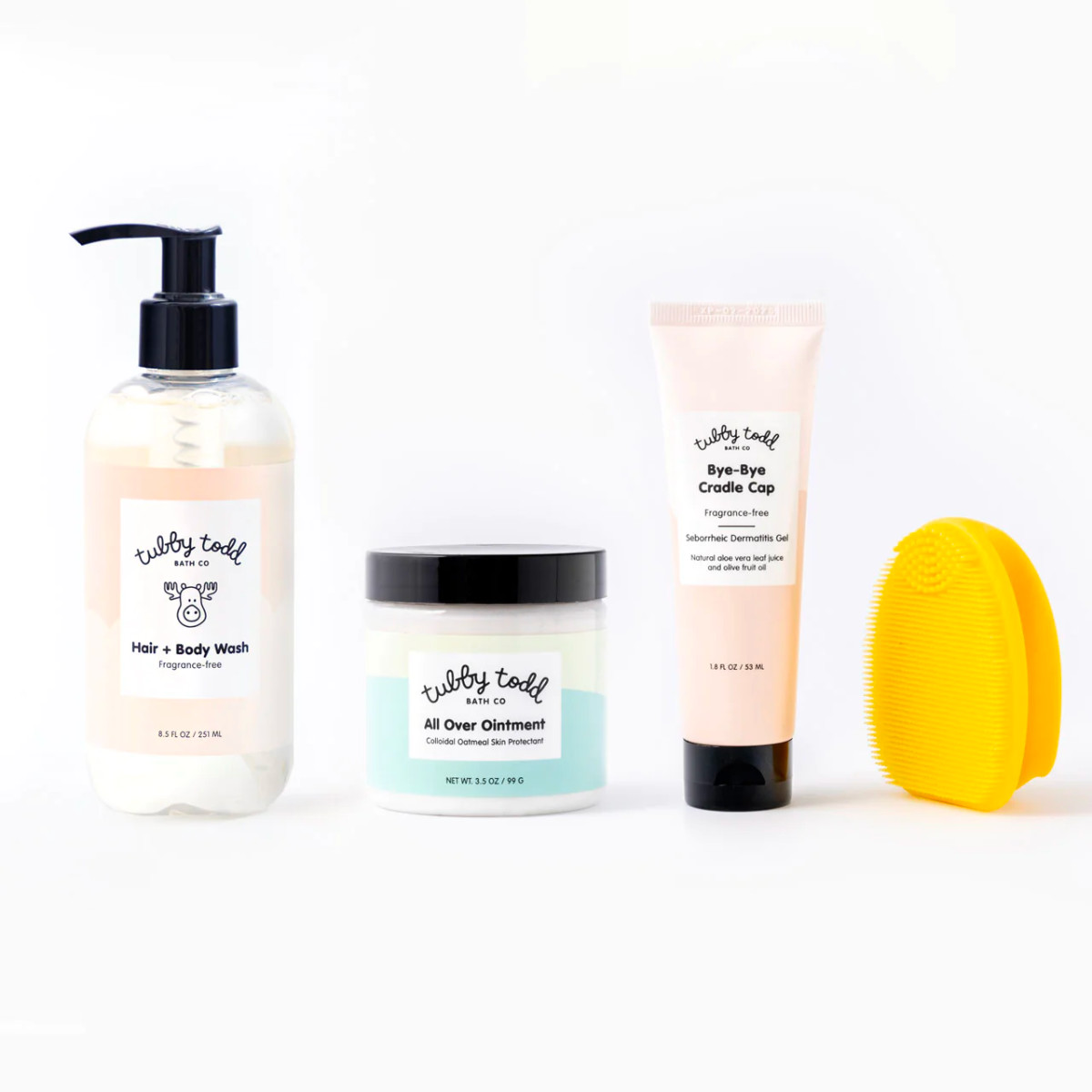 Tubby Todd Bye-Bye Cradle Cap Bundle.