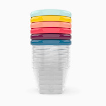 Babymoov Leak Proof Storage Bowls | BPA Free Containers With Lids, Ideal to Store Baby Food or Snacks for Toddlers (PICK YOUR SET SIZE)