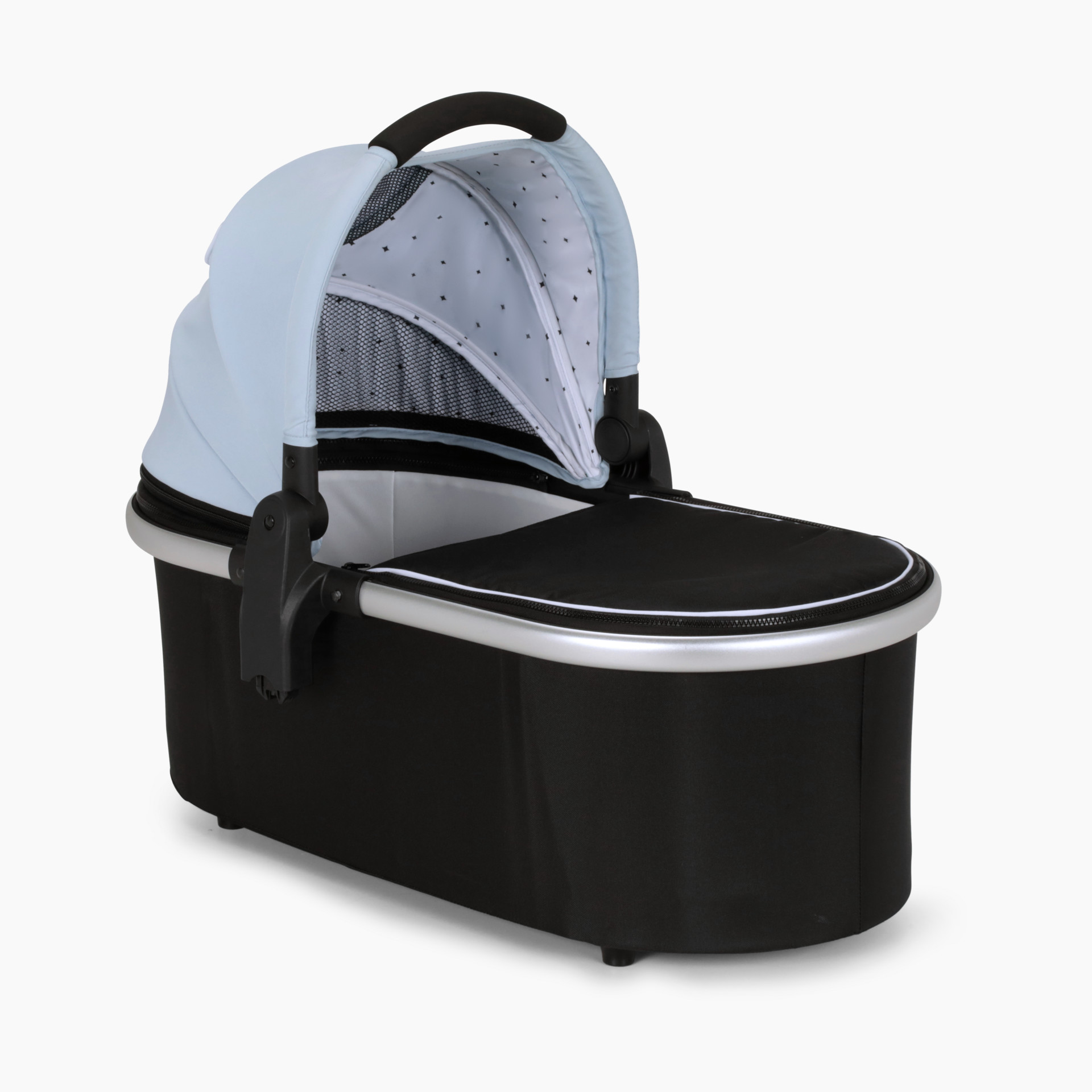 Stroller with shop bassinet attachment