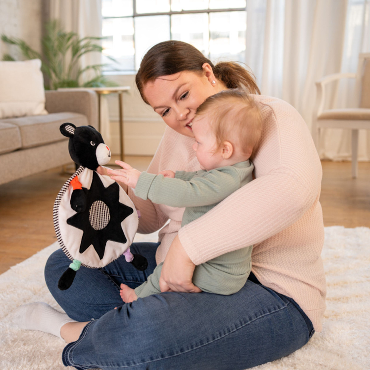 Manhattan Toy Wimmer Bear Lovey.