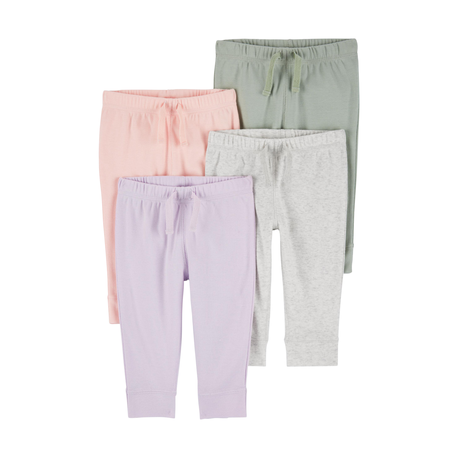 Carter's 4-Pack Pull-On Pants - Multi, 3 M.