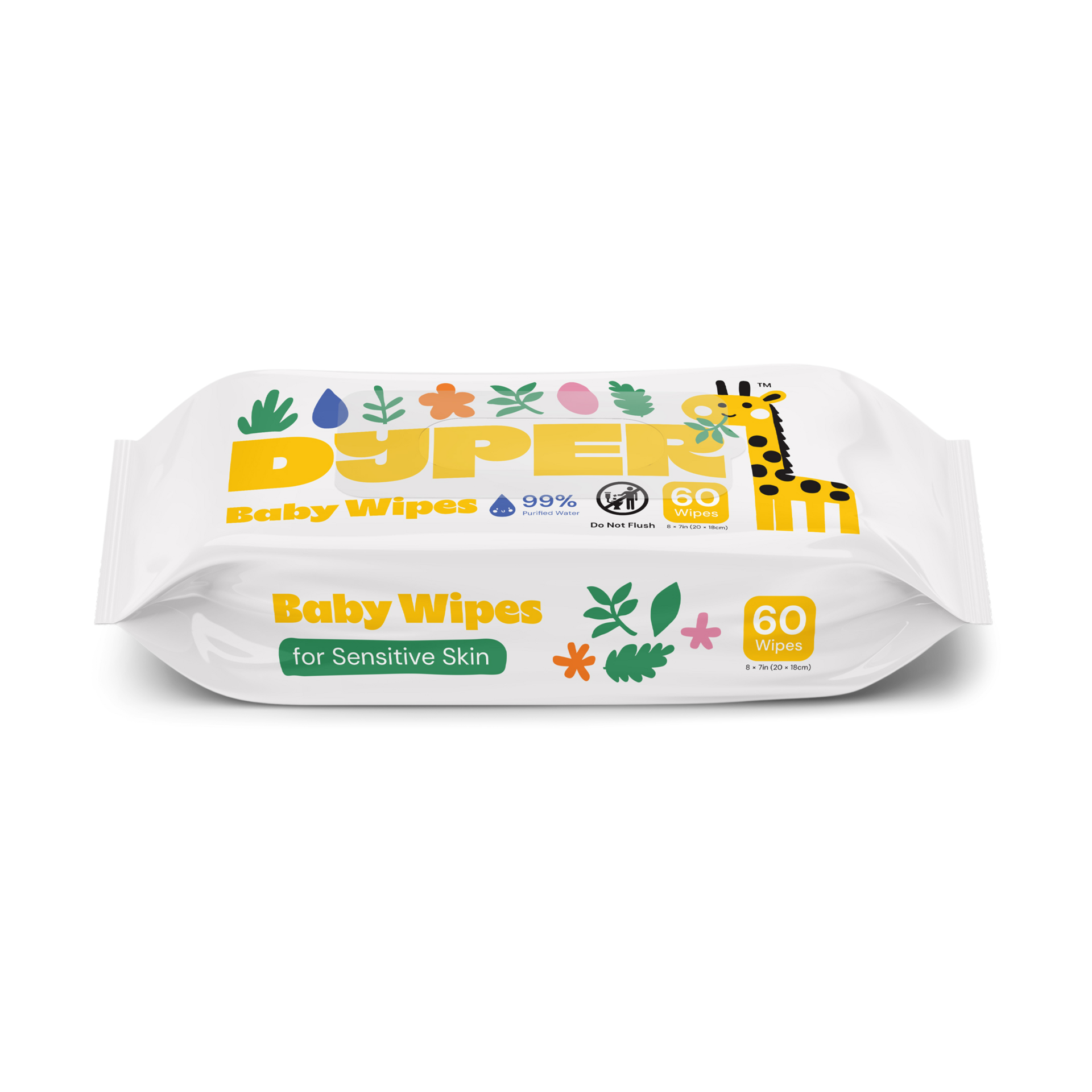 DYPER Simply Kind Baby Wipes.