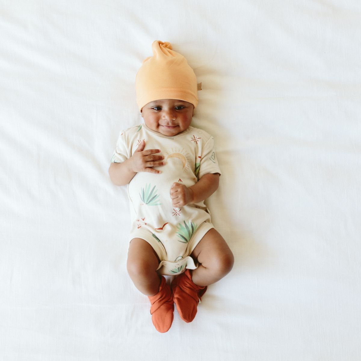 Goumi Kids x Babylist Printed ShortSleeve Bodysuit Cactus, 612 M