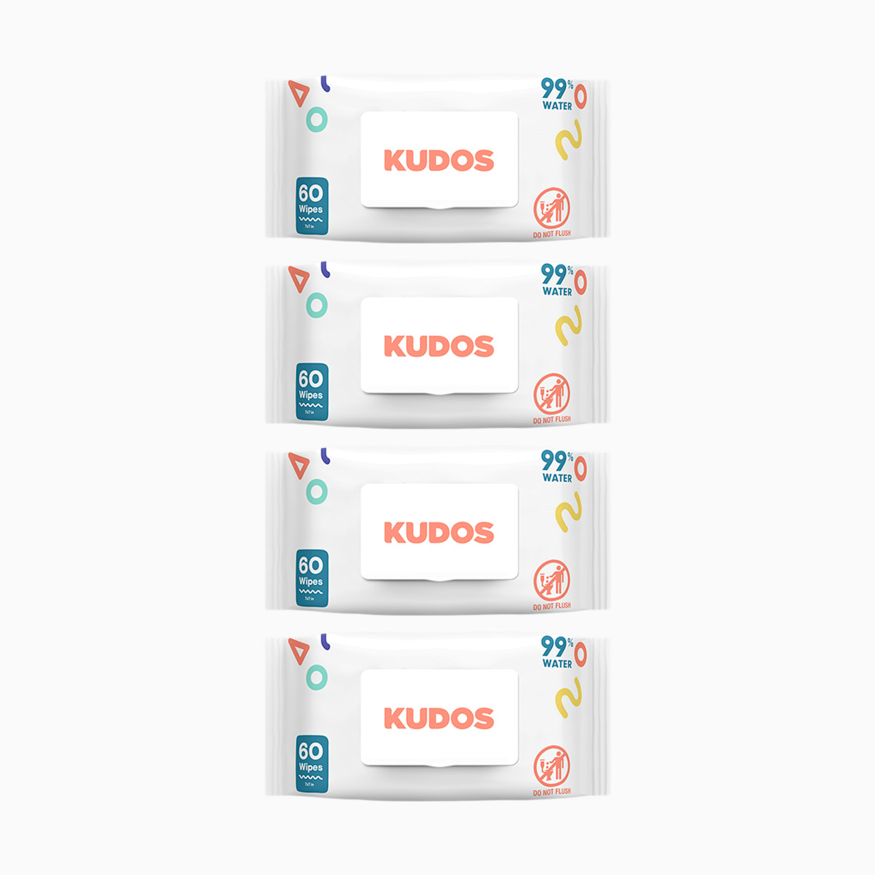 Kudos Baby Wipes - 240 Count.