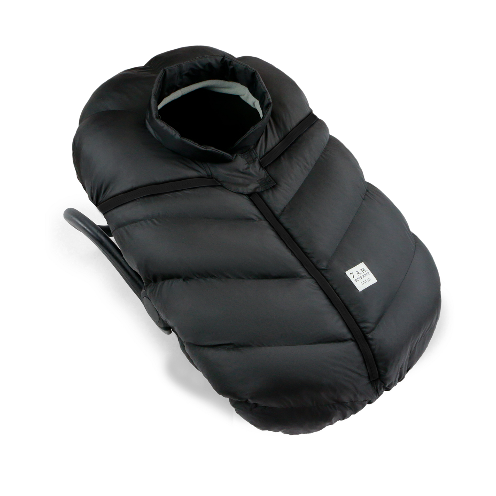 7AM Enfant Car Seat Cocoon - Black.