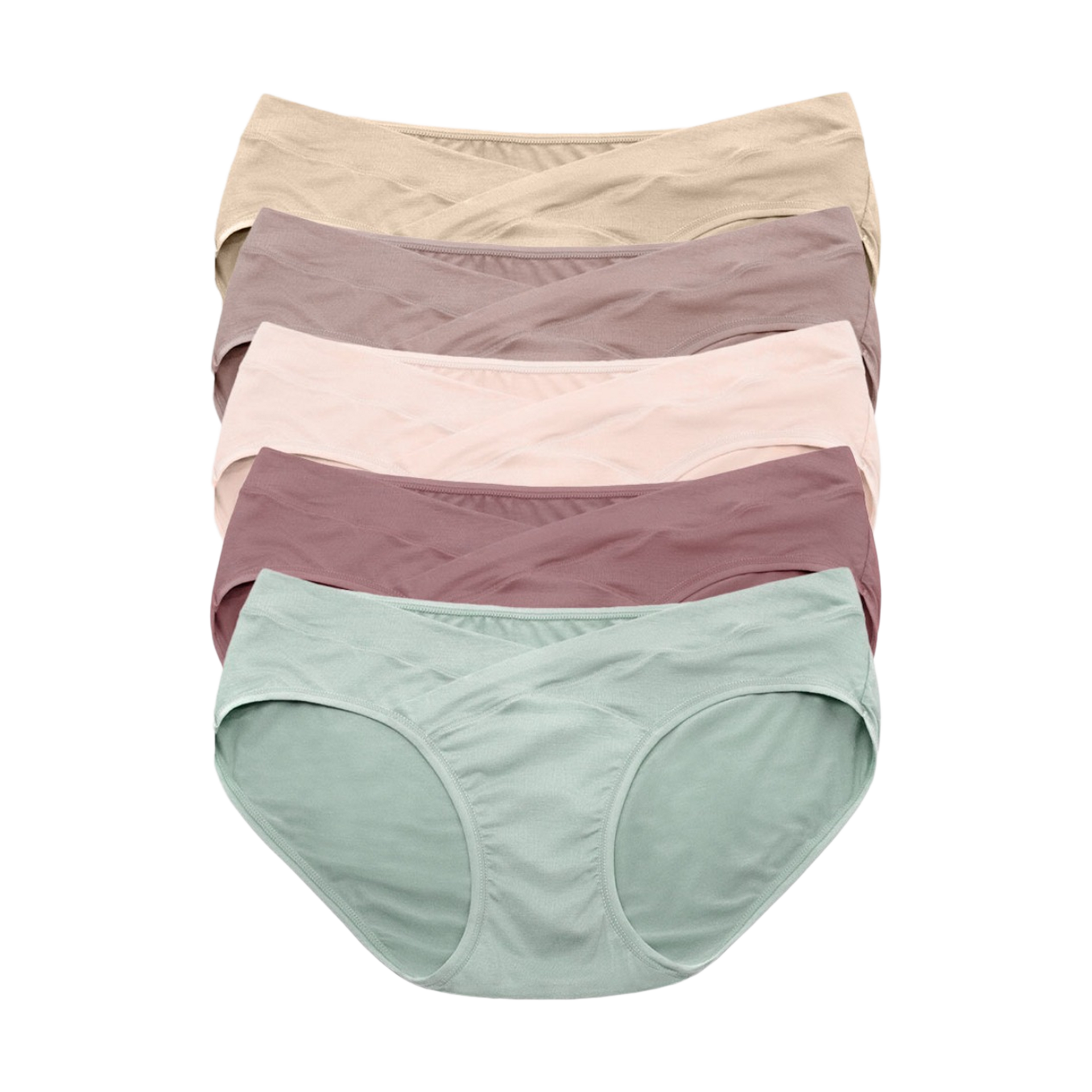 Kindred Bravely Under-the-Bump Maternity Bikini Underwear (5-Pack).