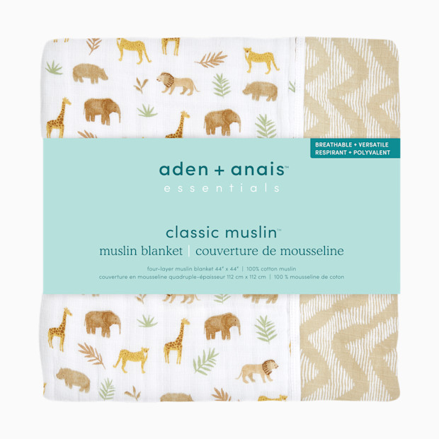 Aden + Anais Essentials Cotton Muslin Dream Blanket.