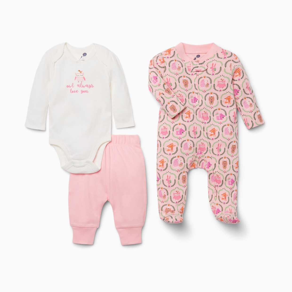 Small Story 3 Piece Set - Forest Frames, 0-3 M.