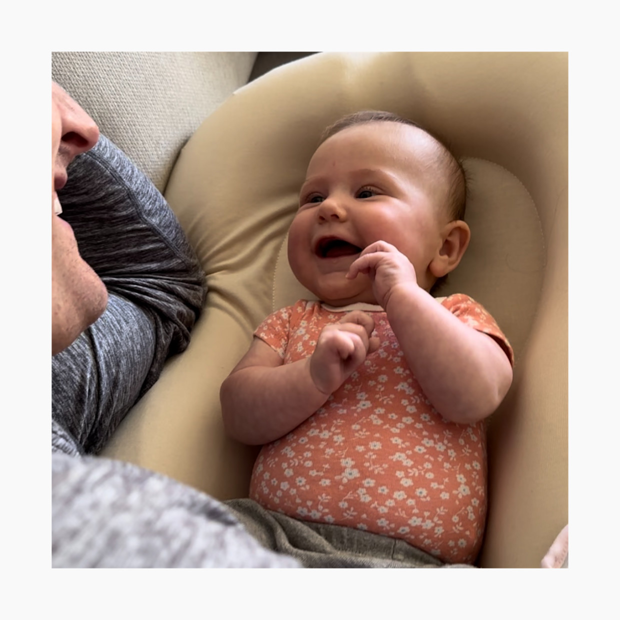 Rahoo Baby Learn & Lounge Cover - Birch.