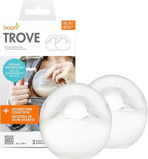 TROVE Silicone Manual Breast Pump with Travel Pouch - $23.99.