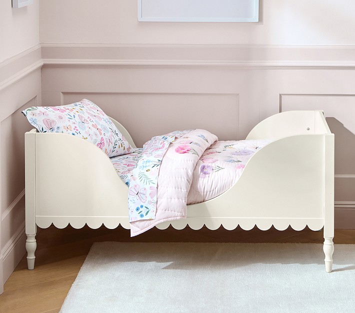 Pottery Barn Kids Penny Shelter Toddler Bed.