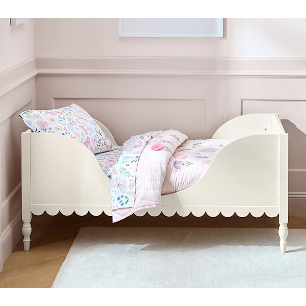 Pottery Barn Kids Penny Shelter Toddler Bed.