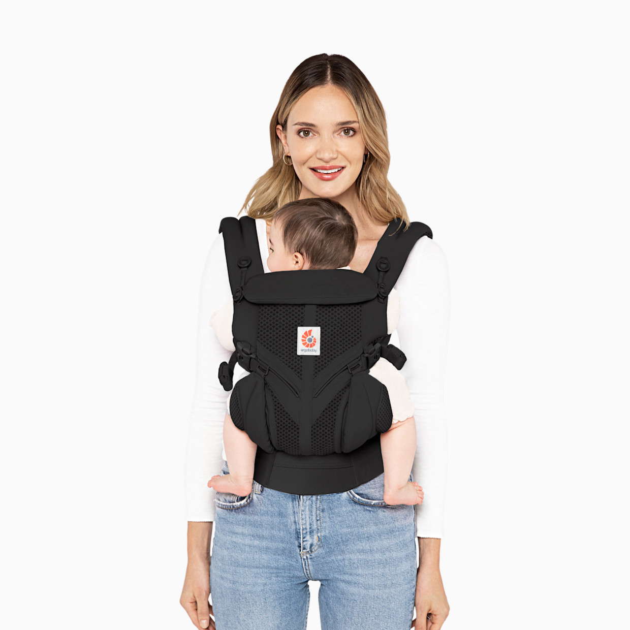 Ergobaby Omni Classic Carrier - Onyx Black Mesh.