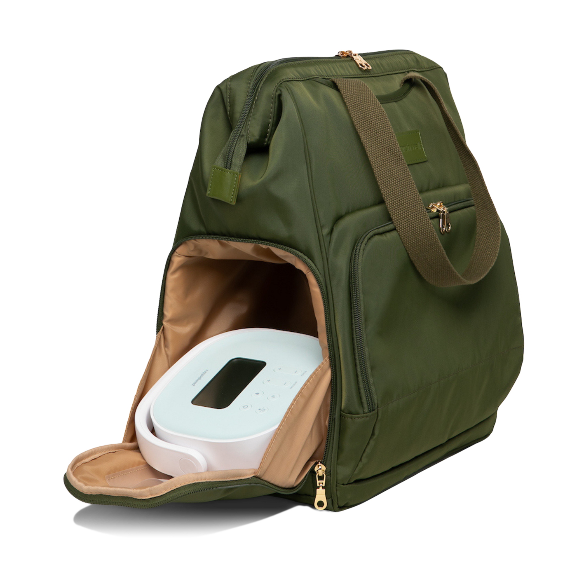 Sarah Wells Norah Breast Pump Backpack - Olive.